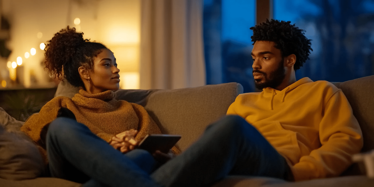 a couple working on improving their communication