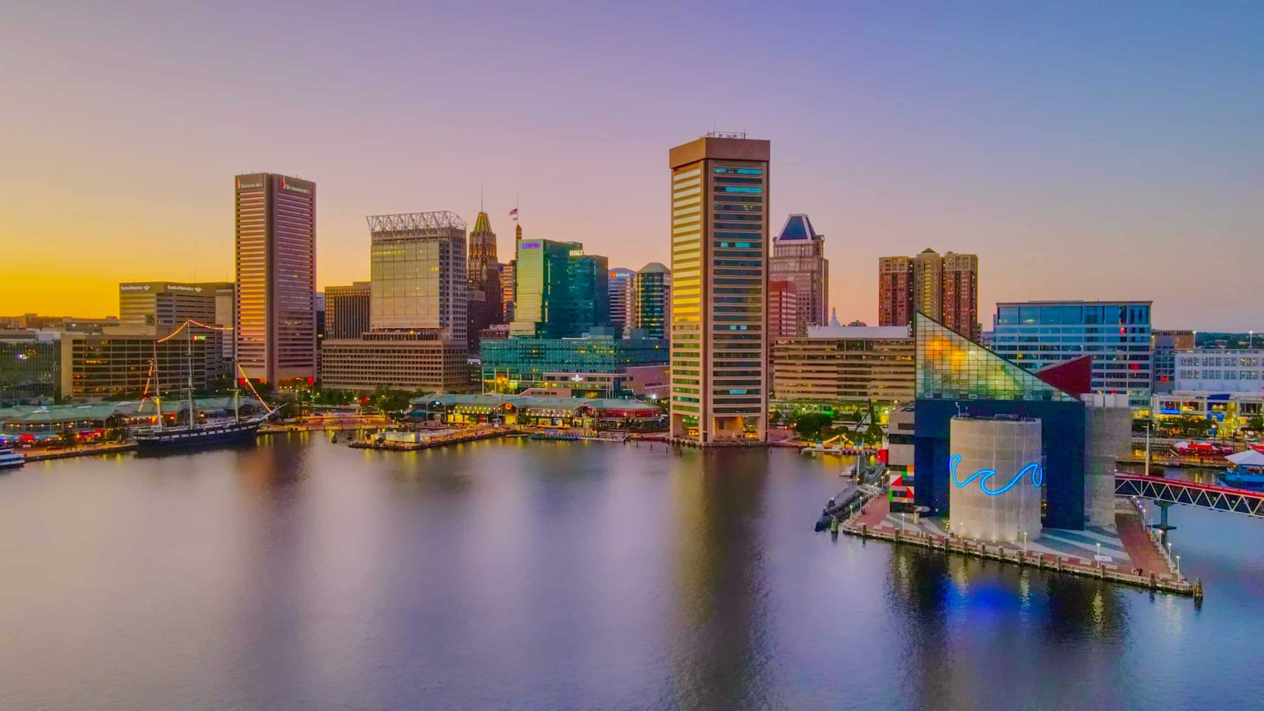 Baltimore city skyline for Best Therapists in Baltimore Post